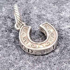 RETIRED BRIGHTON HORSESHOE " GOOD LUCK " CHARM NWOT